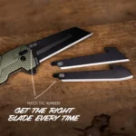 Outdoor Edge Razor XD4 Replaceable Blade Folding Knife 3" Blades - alternate view 5