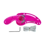 Columbia River Knife & Tool CRKT Bear Claw Fixed Knife 2-2/5" Hawkbill Blade Pink - alternate view 5