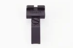 Wilson Combat Rear Sight for Colt 2020 Python/Anaconda Adjustable Serrated Blade Black with Square Notch - alternate view 5