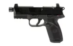 FN America FN USA 502 Tactical Handgun .22 LR 10rd Magazines (2) 4.6" Threaded Barrel Black - alternate view 5