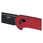 Columbia River Knife & Tool CRKT Q Compact Folding Knife 3" Drop Point Blade Red - alternate view 6