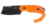 Columbia River Knife & Tool CRKT Razel Compact Fixed Knife 2-3/10 Chisel Blade Orange - alternate view 6