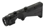 Viridian Green Laser Viridian 4LUX 2K DUO Angled Foregrip w Integrated Tactical Weapon Light Green Laser SAFECharge