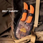 Outdoor Edge Wildpair Knife Combo 4" Gut-Hook Skinner Blade & 2-1/2" Caping Blade Orange - alternate view 6