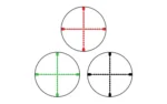 Truglo Tru-Brite Extreme Tactical Compact Rifle Scope with Rings - 4x32mm Dual Color Illum. Mil-Dot 4" Matte - alternate view