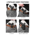 Mission First Tactical AIWB/OWB Holster for Ruger RXM Black Ambi - alternate view 6