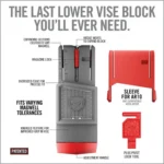 Real Avid Smart-Fit AR-15 Vise Block with Sleeve for AR-10 - alternate view 6