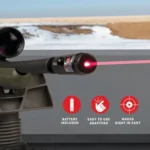 The Allen Company Inc. Allen X-Ring Laser Boresighter .50 Caliber or Less Black - alternate view 6