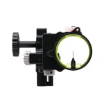 Pure Archery Group Black Gold Pro Dual Track 2 Pin Vertical 4" Dovetail Scope .019 RH - alternate view 6