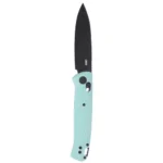 Columbia River Knife & Tool CRKT Counterpart Folding Knife 3-2/5" Drop Point Blade Black Aqua - alternate view 6