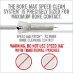 Real Avid Bore-Max Speed Jag Patches Refill Pack 8'' .22 - .30 cal - alternate view 6