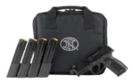 FN USA FN 509M Tactical Bundle Handgun 9mm Luger 15rd (1) & 24rd (4) Magazines 4.5" Threaded Barrel Black Optics Ready