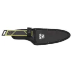 Sog Specialty Knives Inc. SOG Knives Terragrip Camp Knife 6-7/10" Drop Point Blade Black Green - alternate view 6