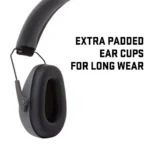 The Allen Company Inc. Allen ULTRX Slim Profile Passive Ear Muffs 23dB Grey - alternate view 6