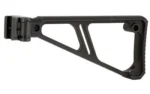 Midwest Industries Picatinny Side Folding Fixed Extruded Stock Black - alternate view 6