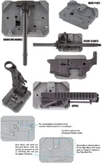 AOB Wheeler Delta Series AR Armorer's Bench Block - alternate view 6