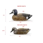 AdvenTec LLC dba Rig Em Right Outdoors Rig'Em Right Mainline Series Blue-Winged Teal Duck Decoy 12/ct - alternate view 7