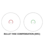 10 Ring Swampfox Raider 1x20 Micro Prism Red BRC Reticle Black - alternate view 7
