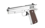 Colt Manufacturing Colt 1911 Gov't Handgun .45 ACP 8rd Magazine 5" Barrel Polished Stainless with Wood Grips - alternate view