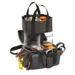 The Allen Company Inc. Allen Competitor Premium Molded Lockable Range Bag with Fold Up Gun Mat Grey - alternate view 7
