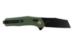 Sog Specialty Knives Inc. SOG Knives Diverge XR Folding Knife 3" Sheepsfoot Blade Black and Forest Green - alternate view 7