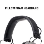 The Allen Company Inc. Allen ULTRX Bionic Fuse Bluetooth Electronic Ear Muffs 22dB Cement Grey - alternate view 7