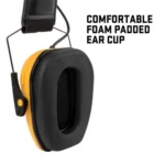 The Allen Company Inc. Allen ULTRX Bionic Electronic Ear Muffs 22dB Yellow - alternate view 7