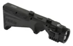 Viridian Green Laser Viridian 4LUX 2K DUO Angled Foregrip w Integrated Tactical Weapon Light Green Laser SAFECharge
