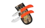 Outdoor Edge Wildpair Knife Combo 4" Gut-Hook Skinner Blade & 2-1/2" Caping Blade Orange - alternate view 7