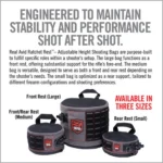 Real Avid Ratchet Rest Adjustable Height Shooting Bag Front Large - alternate view 7