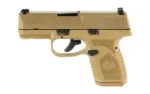 FN USA Reflex Handgun 9mm Luger 10rd Magazines (2) 3.3" Barrel FDE Night Sights NMS - alternate view 8