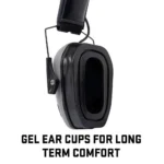 The Allen Company Inc. Allen ULTRX Bionic Fuse Bluetooth Electronic Ear Muffs 22dB Cement Grey - alternate view 8