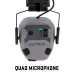 The Allen Company Inc. Allen ULTRX Bionic Fuse Bluetooth Electronic Ear Muffs 22dB Cement Grey - alternate view 9