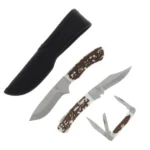Battenfeld Knives Uncle Henry Knife Combo with Tin 1 Fixed Knife 2 Folding Knives - alternate view 9