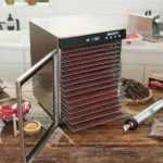 LEM Products LEM BigBite 16-Tray Stainless Steel Dehydrator - alternate view 9