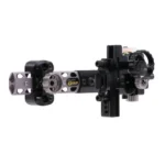 Pure Archery Group Black Gold Pro Dual Track 2 Pin Vertical 4" Dovetail Scope .019 RH - alternate view 9