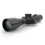 German Precision Optics Passion HDi 3-12x42, black front-left view with adjustment turrets