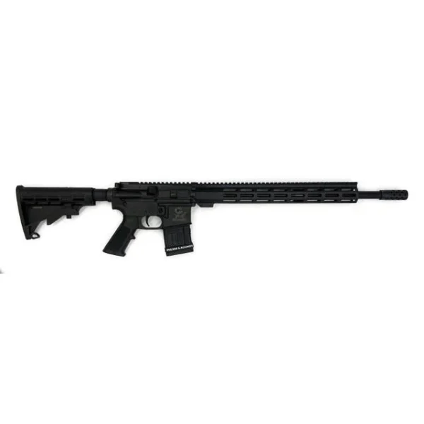10 Ring Great Lakes AR-15 Rifle 450 Bushmaster 5rd Magazine 18" Barrel Nitride Black