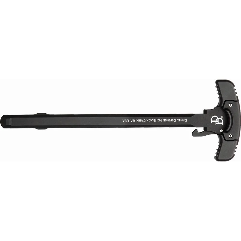 grip-n-rip-ambi-charging-handle-5-56-primary Daniel Defense DD Grip-N-Rip charging handle, black top view with ambidextrous latches