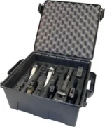 Mtm Molded Products Company MTM Tactical Pistol Handgun Case Fits 6 Handguns Dark Earth - alternate view 4