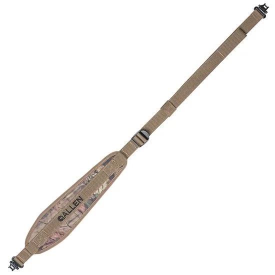 The Allen Company Inc. Allen Gunnison Neoprene Sling with Swivels Tan with Mossy Oak Camo