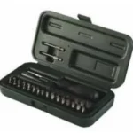 Weaver Gunsmith Tool Kit Entry black open carrying case with driver, bits and tools