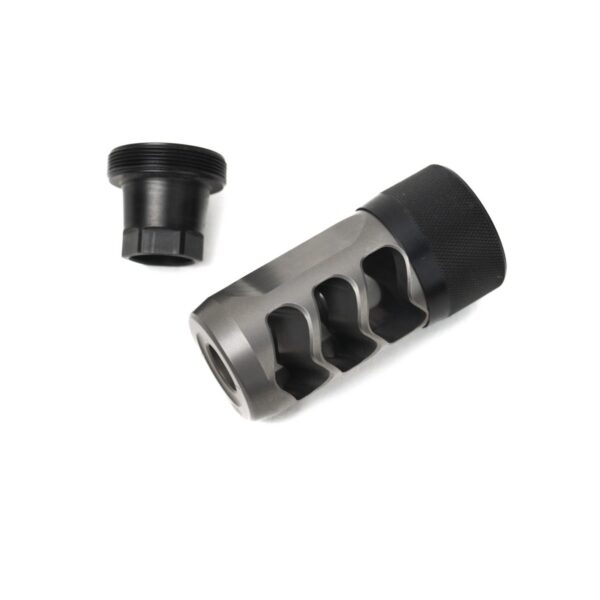 Area419 Area 419 Hellfire 2P-Self Timing Muzzle Brake w/ Adapter 6.5mm/30cal 1/2-28
