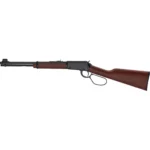 Henry H1 Classic LL rifle, right-side view with black barrel, receiver and brown wood furniture