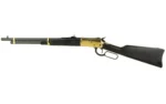 Taurus International - Heritage Heritage 92 Lever Action Rifle .44 Mag 8rd Capacity 18" PVD Gold Barrel Wood Stock