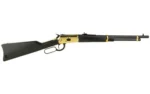 Taurus International - Heritage Heritage 92 Lever Action Rifle .44 Mag 8rd Capacity 18" PVD Gold Barrel Wood Stock