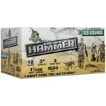 Environ Metal Inc Hevi-Shot HEVI-Hammer shotshells, front view of camouflage box