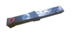 Hi-Point Firearms MAG HI-PT REDBALL, black extended magazine in angled view with red logo