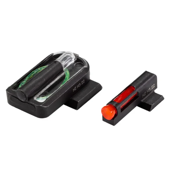 North Pass Ltd. Hiviz FASTDOT H3 sights, black rear and front sights with green and red inserts