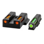 North Pass Ltd. Hiviz HIVIZ LiteWave H3 sight Orange/Green LitePipe/White front ring fits S&W M&P EZ380